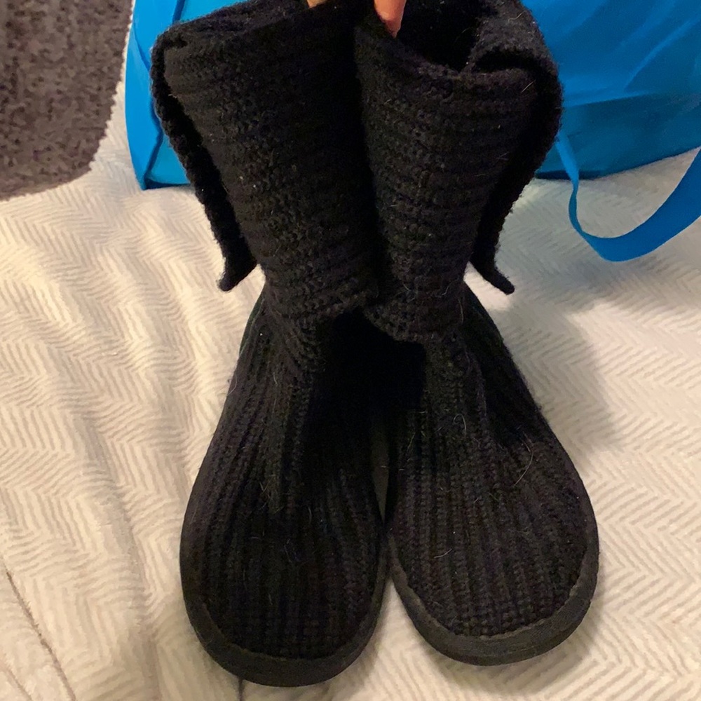 Knit ugg boots
